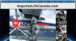 Desktop Screenshot of amputeelifecanada.com